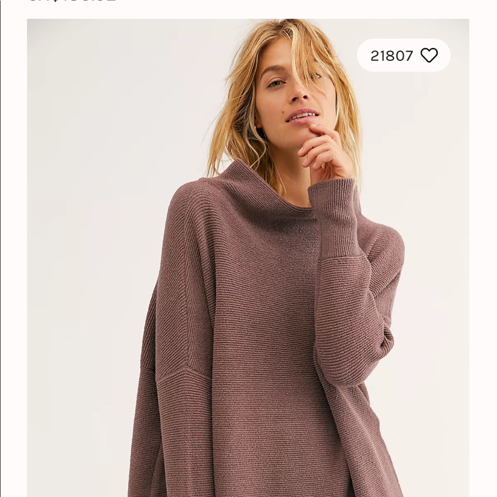 Free People Ottoman tunic, size S, nutmeg